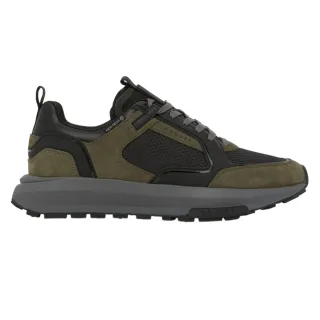 Cruyff - "Rayado" Sneaker für Herren, Wildleder, Klobiger Absatz (Oliv)