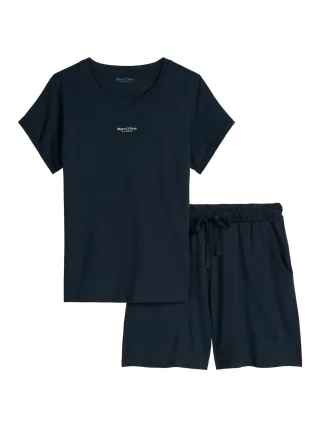 Marc O'Polo Damen Pyjama Mix N MatchSchlafanzug, Pyjama Set, Nachtwäsche