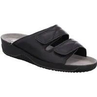 Rohde Soltau-40 Pantolette Komfortschuh, Klettschuh mit Keilabsatz