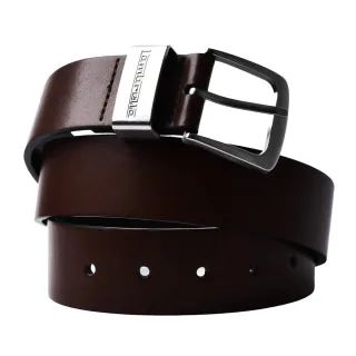 Lambretta - Gürtel, Mit Leder gefüttert (Dunkelbraun)