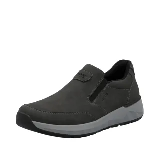 Rieker Slipper Schlupfschuh, Halbschuh, Slip-on Sneaker mit Ziernähte
