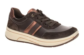 ara 12-27553 SAPPORO 3.0 Damen-Halbschuhe braun moro/caffee/mocca bequem, wei...