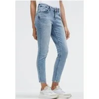 SOCCX Slim-fit-Jeans mit verkürztem Bein