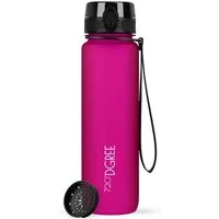 720°DGREE Trinkflasche Trinkflasche uberBottle softTouch mit Sieb fuchsia pink 1l