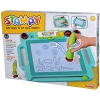 SIMBA Tafel Spielzeug Malen Stampy Magnet Maltafel mit Soundstift 106334629