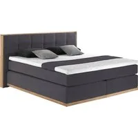 Home affaire Boxspringbett Vinton, aus massiver Eiche, verschiedene Härtegrade (auch H4)