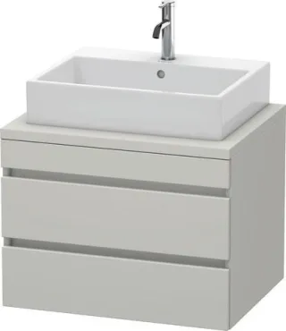 Duravit DuraStyle Konsolenwaschtischunterbau wandhängend Betongrau Matt 700x548x512 mm - DS531600707 DS531600707