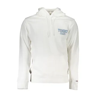 Tommy Hilfiger Bianco Baumwoll-Herren-Sweatshirt