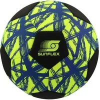 Sunflex Fußball Neopren Fußball Größe 5 Funky Crossed, Soccer Ball Ballsport