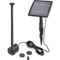 esotec Solarpumpe Solar Teichpumpenset 140l/h Solarmodul 1,8Wp Sprinklersatz 101905 (Komplettset)