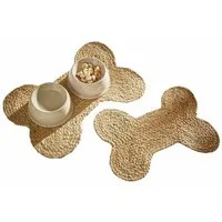 Mirabeau Futternapf Futternapfunterlage 2er Set Rinley braun