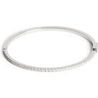 COEUR DE LION Armreif Schmuck Geschenk Edelstahl Eternal Love Würfelkette, mit Zirkonia (synth)
