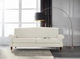 Home affaire 3-Sitzer "Rennes" in Samtoptik oder Baumwoll-Mix