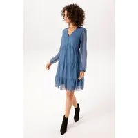 Aniston CASUAL Tunikakleid mit trendfarbenem, grafischen Druck - NEUE KOLLEKTION