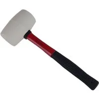 Benson Tools Gummihammer Gummihammer Hammer 16OZ Installationshammer 570g Kopfdurchmesser 50 mm (1-St), rutschhemmender Griff