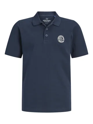 JACK&JONES - JJALLIANCE POLO SS JNR Navy Blazer - Gr. - 152