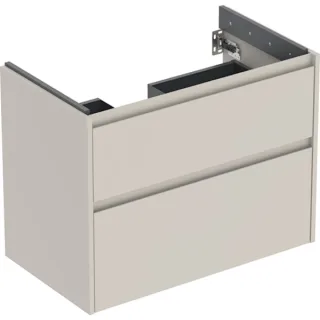 Geberit Renova Plan Unterschrank für Waschtisch, mit zwei Schubladen: 79.4x60.6x44.6cm, 504030DB1 504030DB1