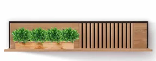 Ascona Wandboard Holz