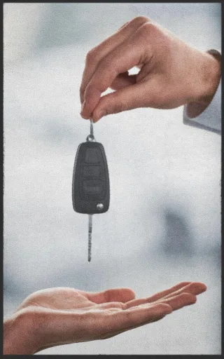 Fussmatte Autohaus 7253 | Größe: 60 cm x 90 cm