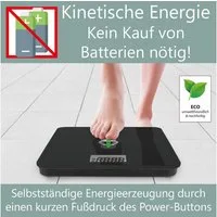 ProfiCare Personenwaage PC-PW 3112, Personenwaage ohne Batterie, von 5g – 180 kg