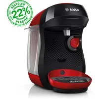 TASSIMO Kapselmaschine happy friendly TAS103E, über 70 Getränke, platzsparend, geeignet für alle Tassen, Wassertank 0,7 L, schwarz