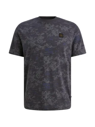 PME Legend - T-Shirt aus Slub-Baumwolle blau - Gr. - M