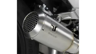 Sport Auspuff IXRACE MK2 Edelstahl KTM Duke 125 / 390 Bj. 2021-2023 eintragungsfrei/e-geprüft/EURO-5