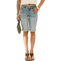 Freeman T. Porter Stretch-Jeans FREEMAN T. PORTER BELIXA SHORTS S-SDM jalneo light 25752 697.F2268 -
