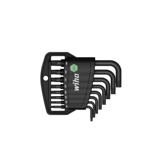 Wiha Stiftschlüssel Set im Classic Halter TORX PLUS 8-tlg schwarzoxidiert - 5 Stück - 36459