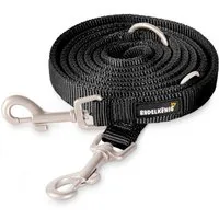 Rudelkönig Hundeleine Frida 2,30m, Verstellbare Hundeleine große Hunde, Robuste Führleine, Nylon (1-tlg), Hunde Leine für mittlere und große Hunde