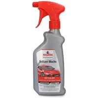 NIGRIN Performance Brillant-Wachs Detailer 500ml Auto-Reinigungsmittel (1-St. 1x 500ml Sprühflasche Glanz Turbo Spray Lack-Konservierung Pflege Wachs Auto Metall Lacke)
