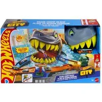 Hot Wheels Autorennbahn Hot Wheels City Shark Beach