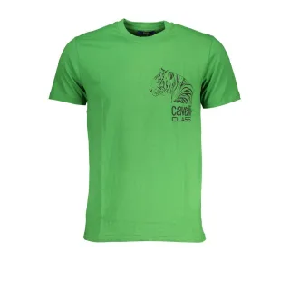 Tiger T-Shirt Grünes Rundhals-Tee
