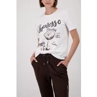 Monari Rundhalsshirt mit Frontprint