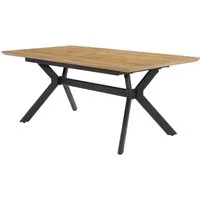 Jockenhöfer Gruppe Esstisch Massimo, 2-fach ausziehbar (180-220-260x100cm), Metallgestell