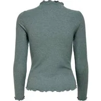 ONLY Langarmshirt ONLEmma (1-tlg) Rüschen