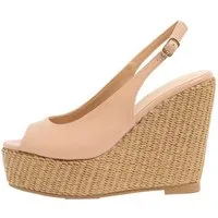 LIPSY Lipsy zehenfreie Metallic-Sandaletten, Keilabsatz Keilsandalette (1-tlg)