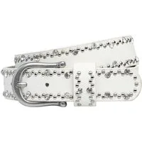 Caspar Nietengürtel GU292 Damen Gürtel mit dezentem Strass und Nieten Dekor