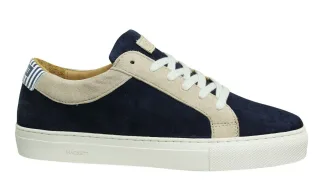Hackett London Hunt Mens Navy Trainer