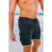 GUGGEN Mountain Badehose Herren Badehosen Badeshorts Männer Boardshort Schnelltrocknend 2335 Badeshorts, Badehose für Herren mit Gummizug und Innenslip