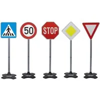 Jamara Spiel-Verkehrszeichen Traffic-Set Grand A (5-tlg)