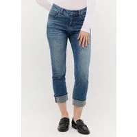 ANGELS 7/8-Jeans CIRA EDGY Slim Fit, mit Destroyed- und Abriebeffekten