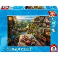 Frühstück mit Aussicht, Puzzle 1000 Teile