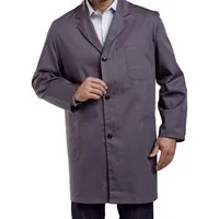 Terrax Workwear Arbeitsjacke Terrax Arbeitskittel/Arbeitsmantel grau 61378-6200
