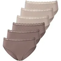 Vivance by Lascana Jazz-Pants Slips (Packung, 6-St) angenehm elastische Qualität