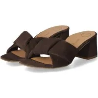 Paul Green Paul Green 6127-109 Damen Rauleder brown Pantolette
