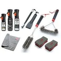 Reinigungs-Set für emaillierte Gasgrills, Reinigungsmittel 10-teilig