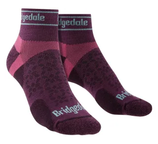 Bridgedale - Womens Sport Ultralight Merino Low Socken - Damson