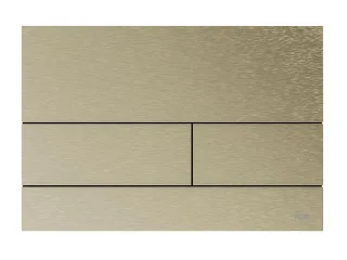 Tece square II Met. WC-Betätigungsplatte Nickel geb. (mit Anti-Fingerprint), 9240843 9240843