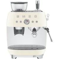 Smeg Siebträgermaschine EGF03CREU Siebträgermaschine Creme